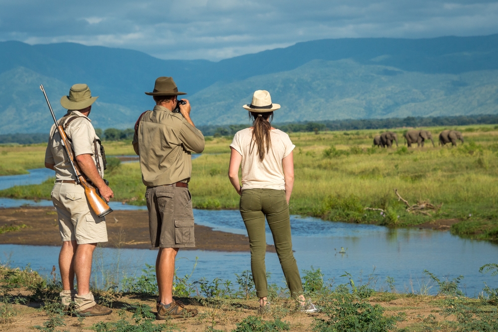 Waar moet ik rekening mee houden tijdens een wandelsafari in Zimbabwe en Zambia?