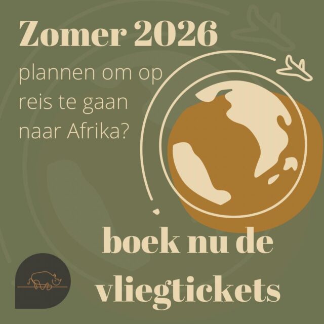 Het klinkt wellicht nog heel ver weg, maar wij zijn al een tijdje bezig met aanvragen en boekingen voor 2026. Zeker als je een specifieke/populaire reisperiode voor ogen hebt, is ons advies om op tijd te beginnen met oriënteren. We helpen je hier graag bij en concretiseren niet alleen mooie reisplannen.. we adviseren ook met liefde over de best passende bestemmingen, routes, accommodaties en/of vluchten. 

De zomer (juli en augustus) is met name qua vluchten een dure reisperiode. Wil je op reis, dan loont het om er zo snel mogelijk bij te zijn? Over het algemeen worden vluchten voor deze periode alleen maar duurder en duurder als de beschikbaarheid minder wordt. 

En als de vluchten nog niet ‘beschikbaar’ zijn, proberen we vooruit te kijken aan de hand van bestaande vluchtschema’s en de reis zo vorm te geven dat je flexibiliteit behoudt bij het maken van de vluchtkeuze (vanaf 11 maanden voor de reisdata).